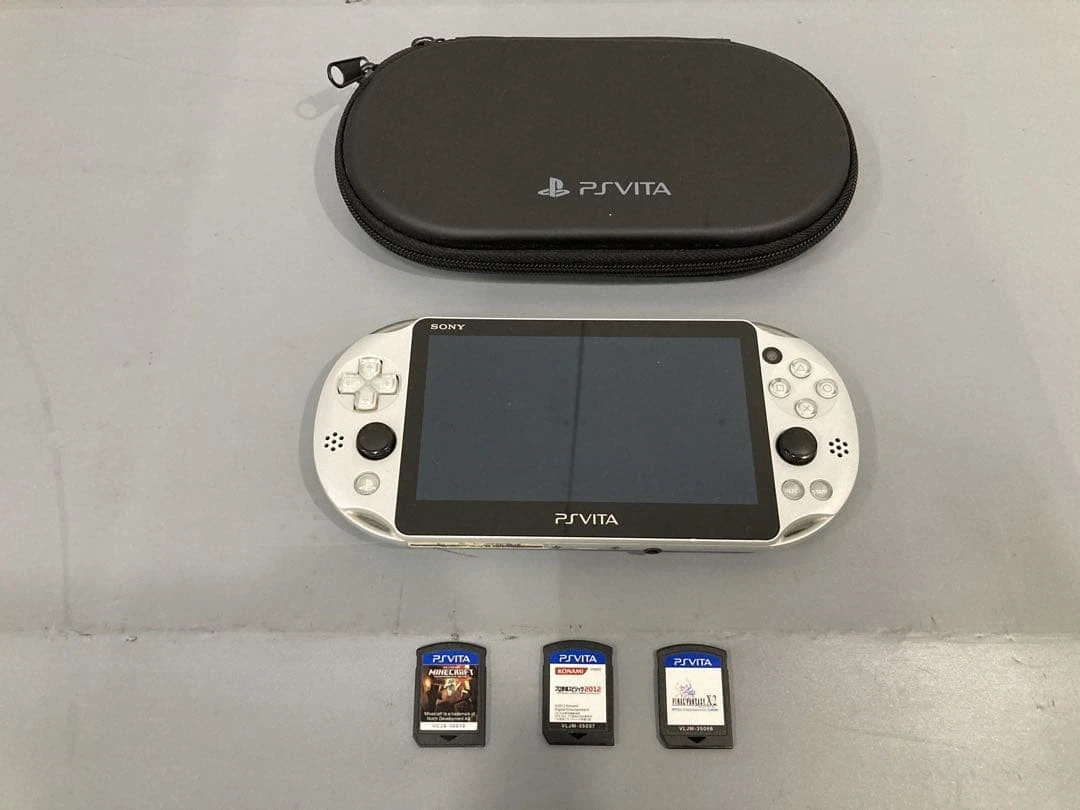 Sony PlayStation Vita NTSC-J (Japan) Silver Consoles for sale | eBay