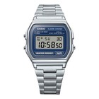 Casio Montre vintage rétro numérique bracelet A158WEA-2EF