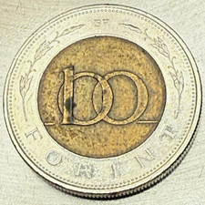 HUNGARY 🇭🇺 100 FORINT COIN 1997