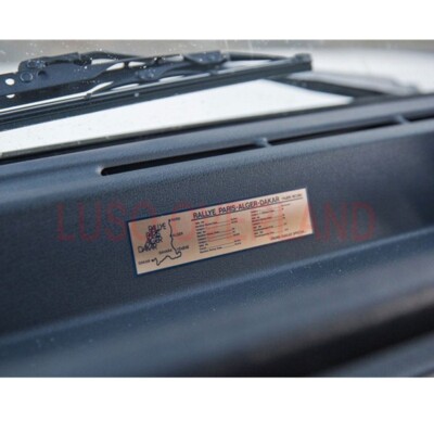 Gen1 MITSUBISHI MONTERO 4x4 Paris-Dakar Rally Decal 1988 Special