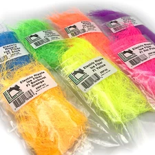ELECTRIC RIPPLE ICE FIBER - Hareline Fly Tying Material - 7 Colors Available!