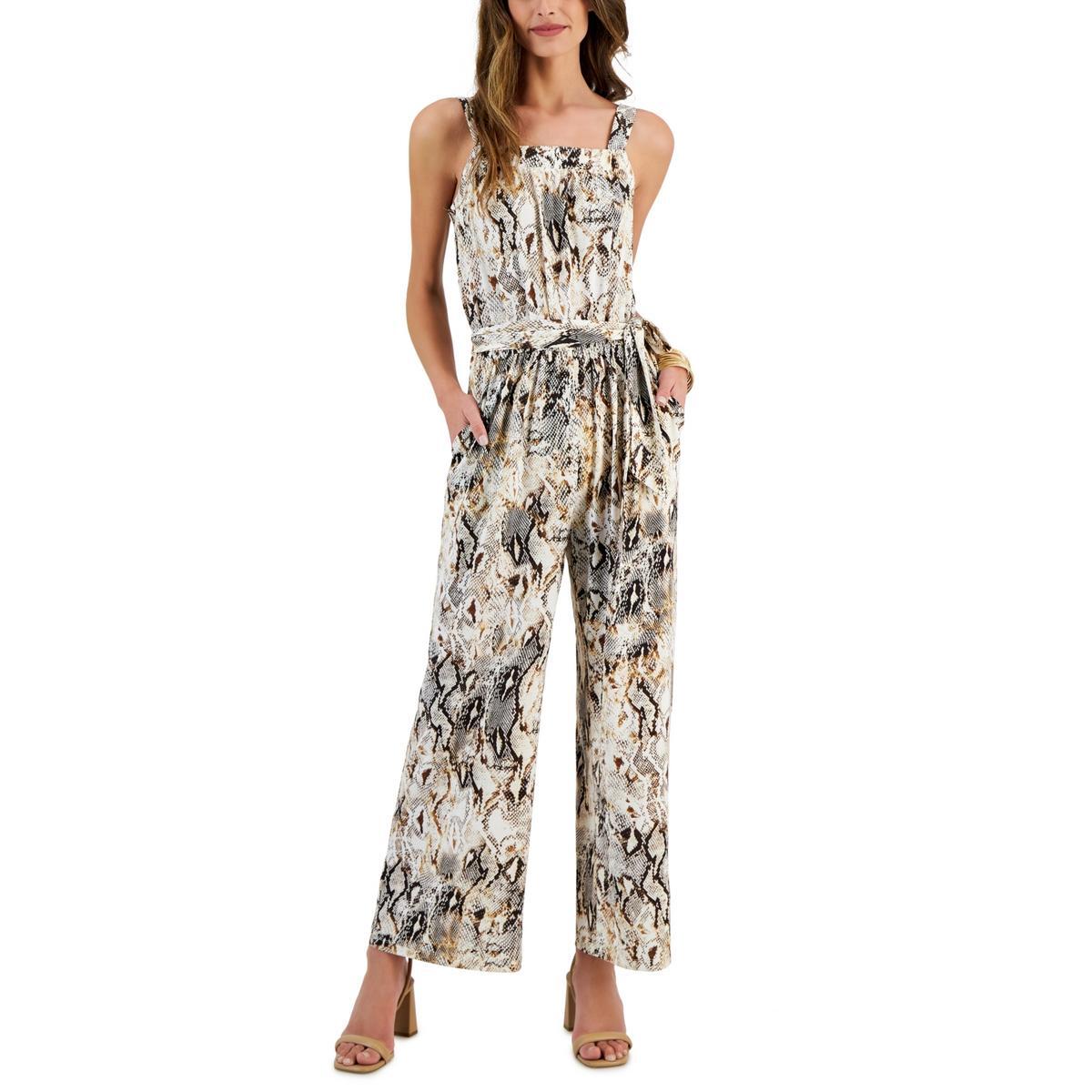 Женский облегающий комбинезон Studio by JPR с открытой спиной Zebra из черного трикотажа XL BHFO 1905