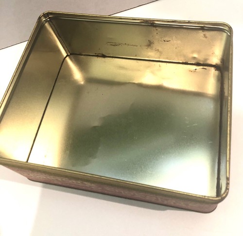 Vintage Thorntons Toffee Tin (empty) Metal 1999 retro design 20x15x9cm - Picture 5 of 6