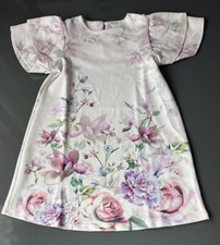 Next Girl’s Party Dress Age 6 Flowerly Pattern Brand New