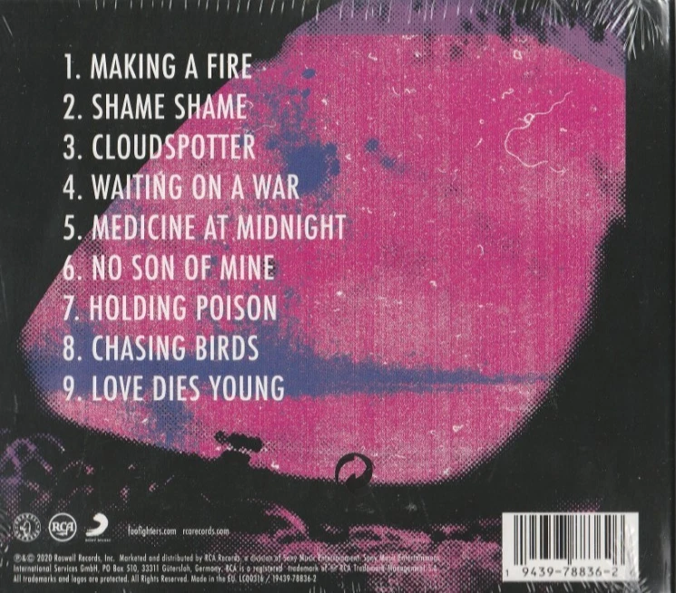 Foo Fighters - CD - Medicine At Midnight - Digisleeve - 2021 - NEUWARE! - Bild 2 von 2