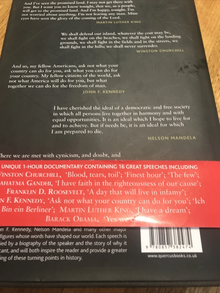 Speeches That Changed the World (HC, 2013) + Exclusive DVD – Historic Speeches - Image 2 of 3