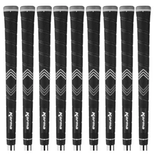 Karma Golf SOFT Trac Premium Rubber Wrap Golf Grips - JUMBO / OVERSIZE x 9 grips