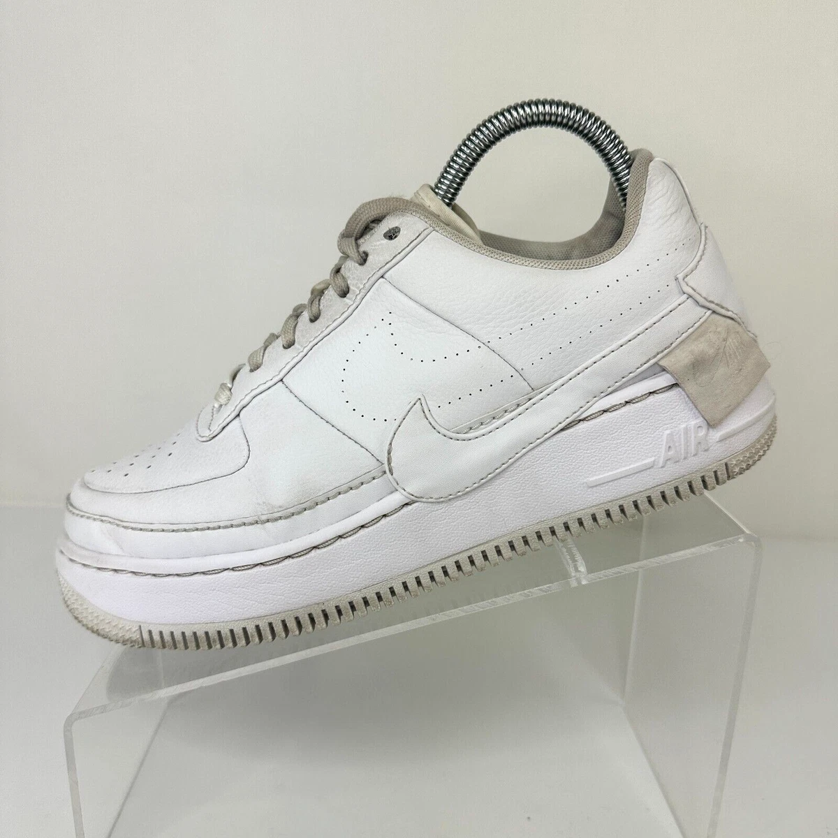 Nike Air Force 1 Jester XX Womens Size 9 Triple White Sneakers Low