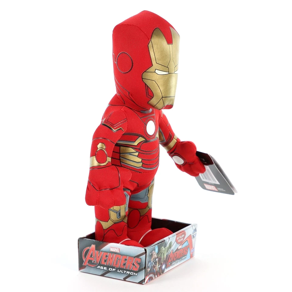 Peluche Marvel Avengers Iron Man 10" Robert Downey Jr. Bleacher Creatures 2015 Foto 2 de 4