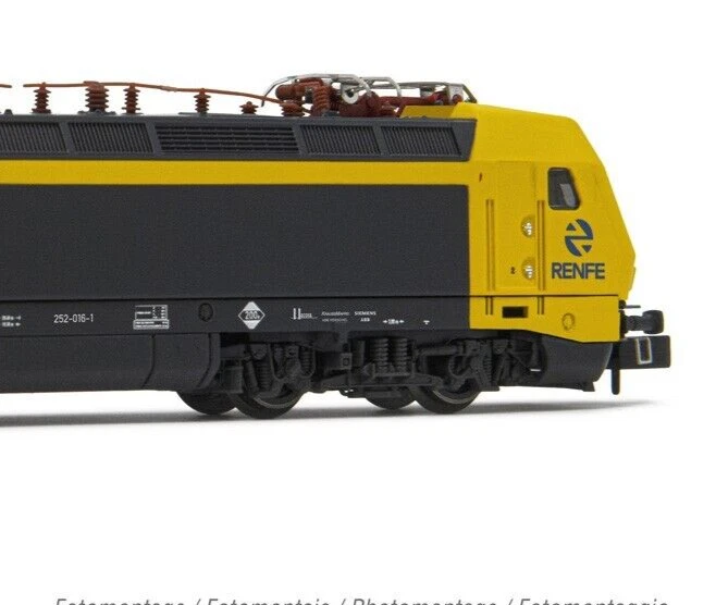 ARNOLD HN2557 RENFE 252 016-1 livrea livrea "Taxi" della RENFE Scala N 1/160 - Imagen 4 de 4