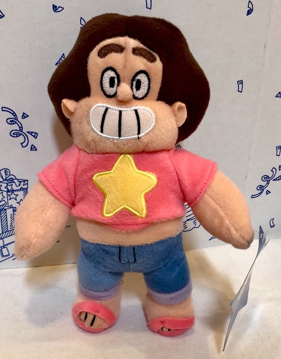 New STEVEN UNIVERSE PLUSH TOY FACTORY Rare 2017 CN 8” Boy Cartoon