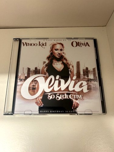 DJ WHOO KID G-UNIT RADIO 12 OLIVIA SO SEDUCTIVE NYC PROMO MIXTAPE MIX CD 50 CENT