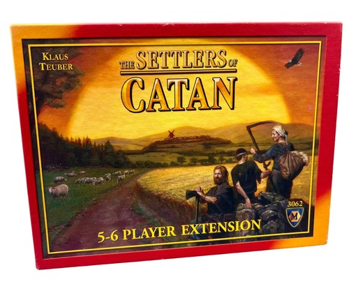 The Settlers of Catan 3061 Complete & 5-6 Player Expansion 3062 - VGC - USA - Picture 11 of 14