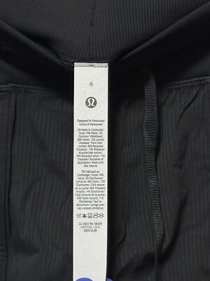 NWT Lululemon Dance Studio HR Short 3.5” Size 6 Black | eBay