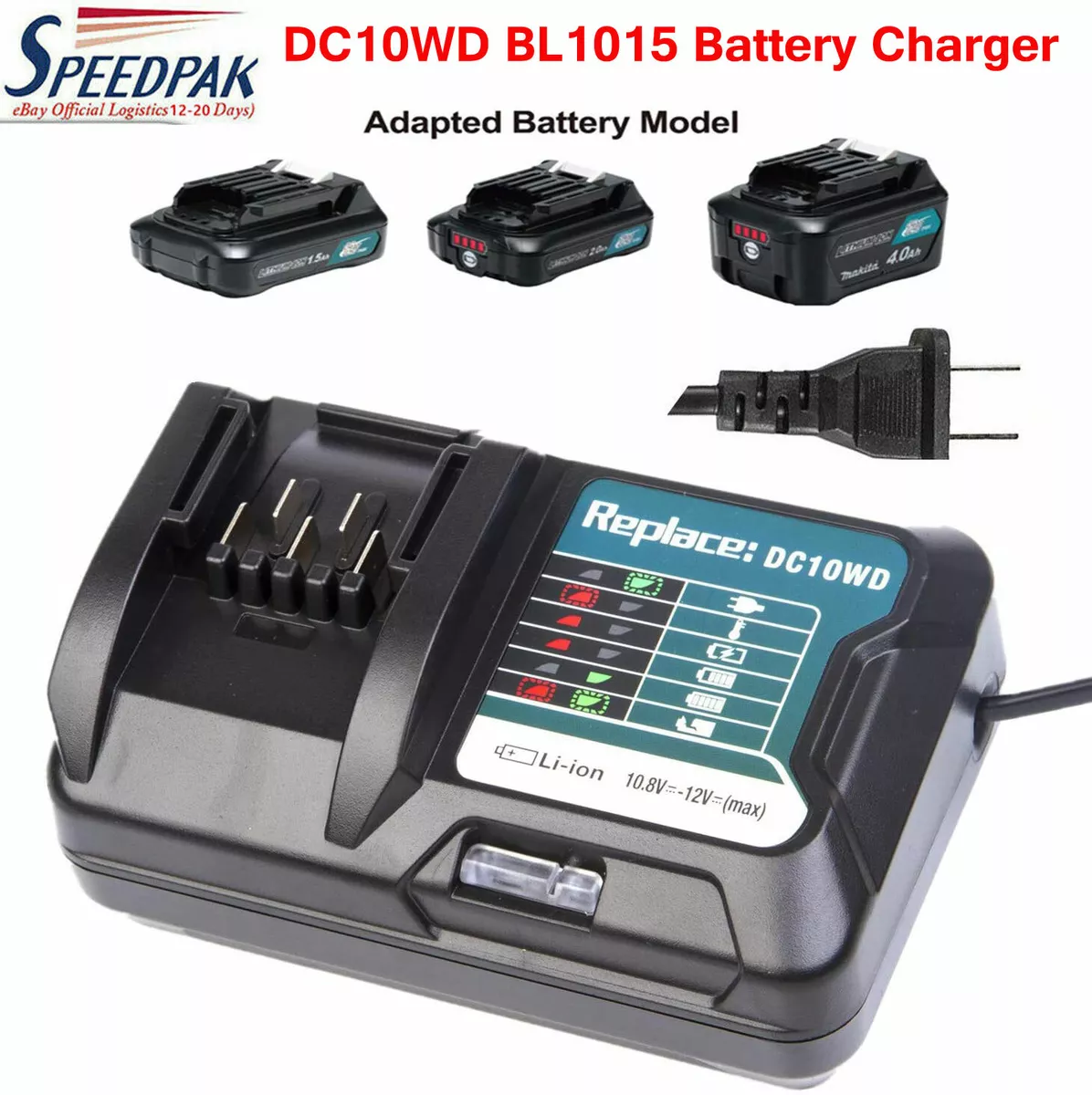 Makita 10.8 battery charger new arrivals
