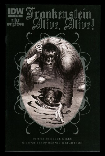 Frankenstein Alive Alive 1-2 RI Cover Variant Comics Lot Bernie Wrightson Horror - 第 2/6 張圖片