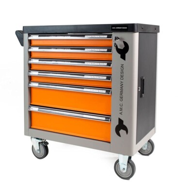 Carrello Porta Attrezzi Da 241 Pezzi - Cassettiera Mobile Con 6 Cassetti E Ruote, Completo Di Utensili Professionali - Foto 9