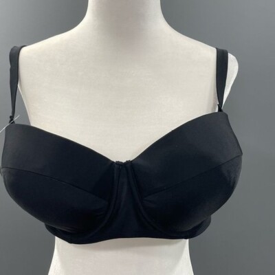 New Adore Me Black Bra 40DD Push-up BV9