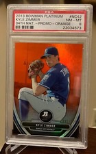 Kyle Zimmer - 2013 Bowman Platinum Promo Orange - PSA 8 NM-MT - 5/125 - Royals