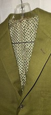 Vintage 50s 60s Green Men's Blazer Styled Tailored Arthur Gordon Pauson's
