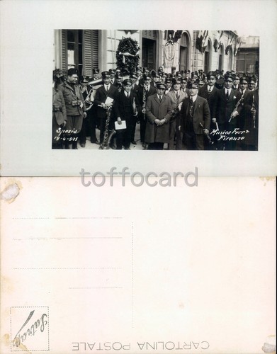 LA SPEZIA CITTA' 1925-BANDA MUSICALE FIRENZE-FOTOGRAFICA-C45-68 - 第 1/1 張圖片