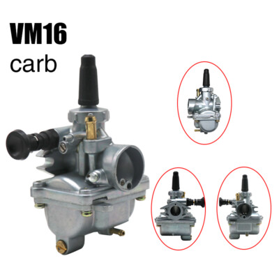 Motorcycle Mikuni VM16 Carburetor Carb For Pit Dirt Bike ATV Quad Moto Bike