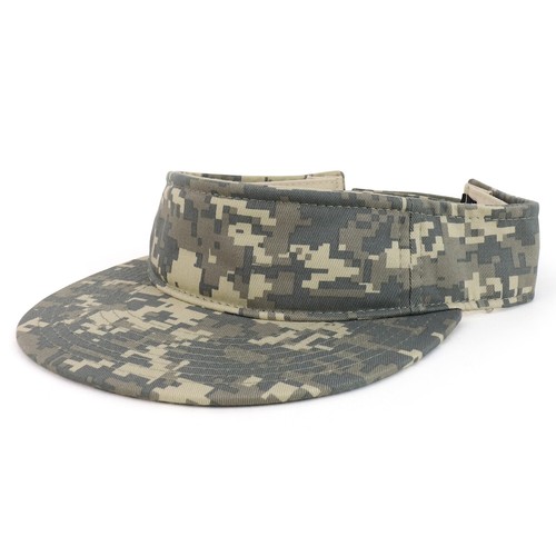 Verstellbarer Sonnenblendenhut mit Camouflage-Muster - KOSTENLOSER VERSAND