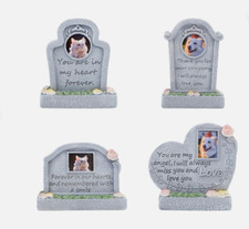 Pet Memorial Monument Pet Grave Marker Weather Resistant Loss of Pet Gift Pet