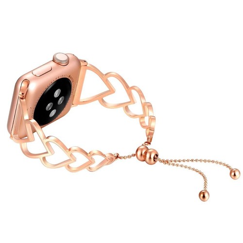 Women's Metal Strap For Apple Watch Series 6 38-44mm Stainless Steel Strap - Picture 9 of 11