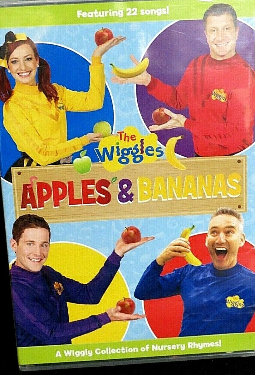 The Wiggles: Apples Banana DVD, NEW FREE SHIP! Sing /Dance