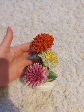 Bunte Blumen Figur handgemacht