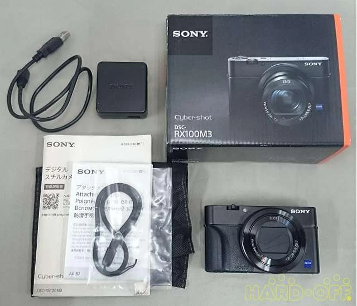 SONY DSC RX100M3 III Cyber-shot RX100 Digital Camera Black Black Working