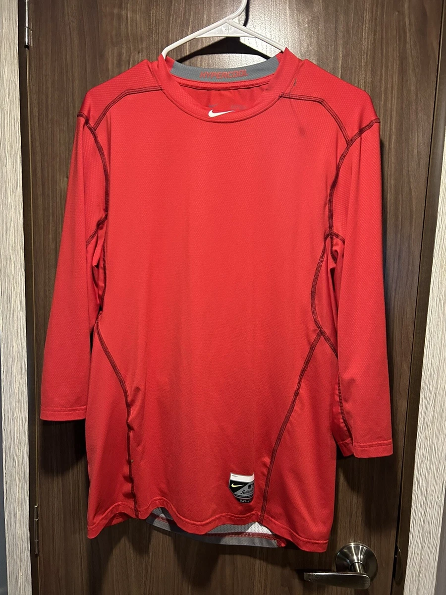 New Nike Pro Combat HyperCool Compression Base Layer Football Baseball  Shirt Top