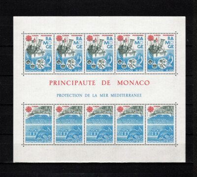 MONACO sheet Europe CEPT 1986 new values **/MNH