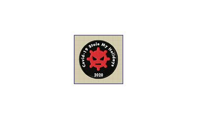 virus - 19 stole my holidays 2020 Cloth Patch