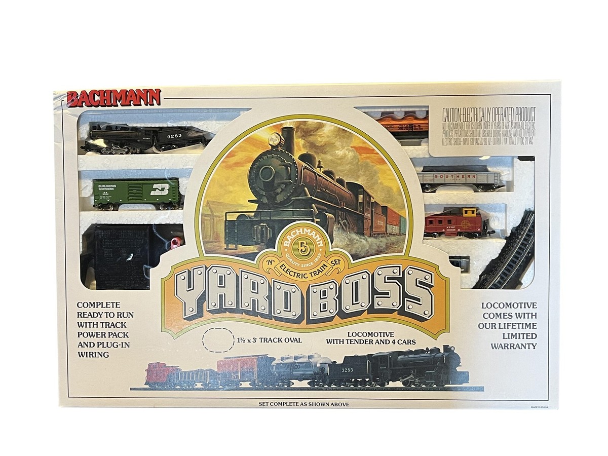 Bachmann 24262 N Scale Yard Boss Electric Train Set 0-6-0