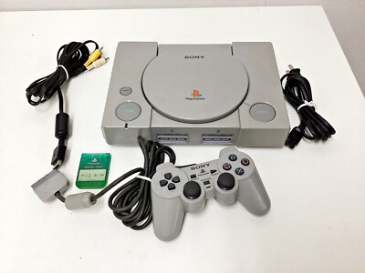 プレイステイション Sony Playstation Gray Console Set 465 Japan DHL 1 week to