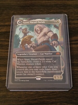 Ajani, Nacatl Pariah Borderless Non Foil MH3 - NM | eBay