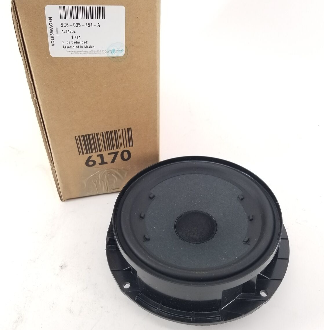 Genuine OEM VW 5C6-035-454-A Front Speaker Woofer LH/RH 11-18