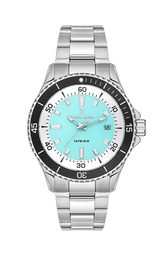 Daniel Klein Premium Men Black/Light Blue Watch