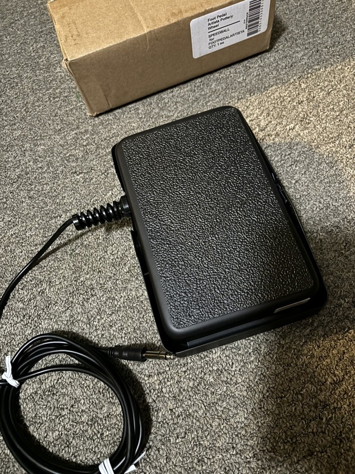 Speedball Clay Boss Pottery Wheel Plug In Foot Pedal M100K42 SN