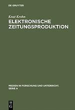 Elektronische Zeitungsproduktion | Buch | 9783484340442