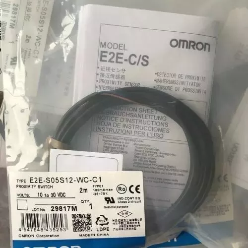 1PCS NEW IN BOX Original Omron E2E-S05S12-WC-C1 Proximity Senser Switch Cable