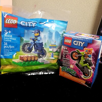 Pair of NEW Lego City Mini Sets - #30638 & 60356