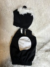 pottery barn skunk costume 6-12 months - 2 Piece