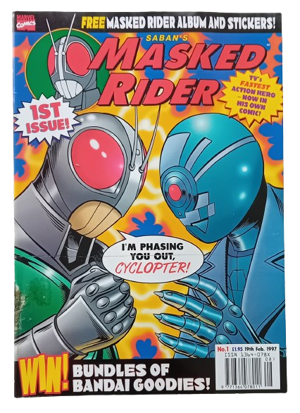 Saban's Masked Rider Magazine MANY ISSUES TO CHOOSE FROM Marvel