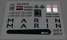 Marin Limitierte Auflage 1991 Aufkleber Set