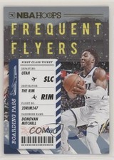 2020-21 Panini NBA Hoops Frequent Flyers Winter Donovan Mitchell #8 9mb