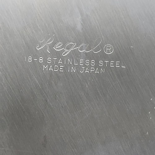 RARE Vintage REGAL 18-8 Stainless Steel Japan Coffee Tea Serving Set Inlaid - Picture 12 of 22