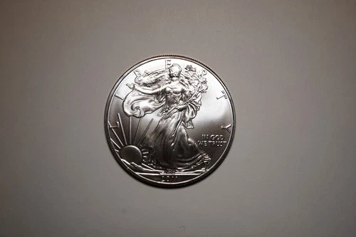1 oz 0.999 Fine Silver American Eagle Coin 2011 BU Uncirculated #SAE02